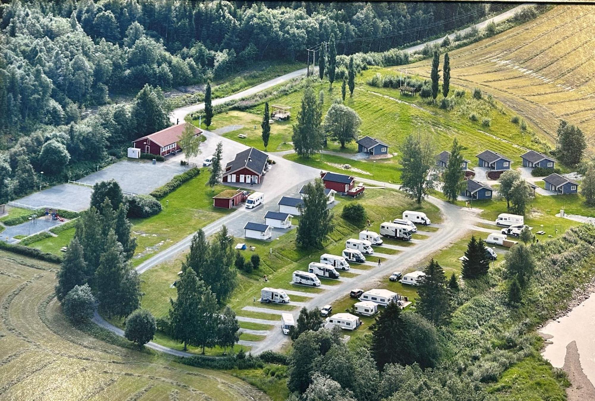 Langnes Camping, Grong Exteriér fotografie