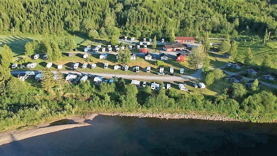 Langnes Camping, Grong Exteriér fotografie